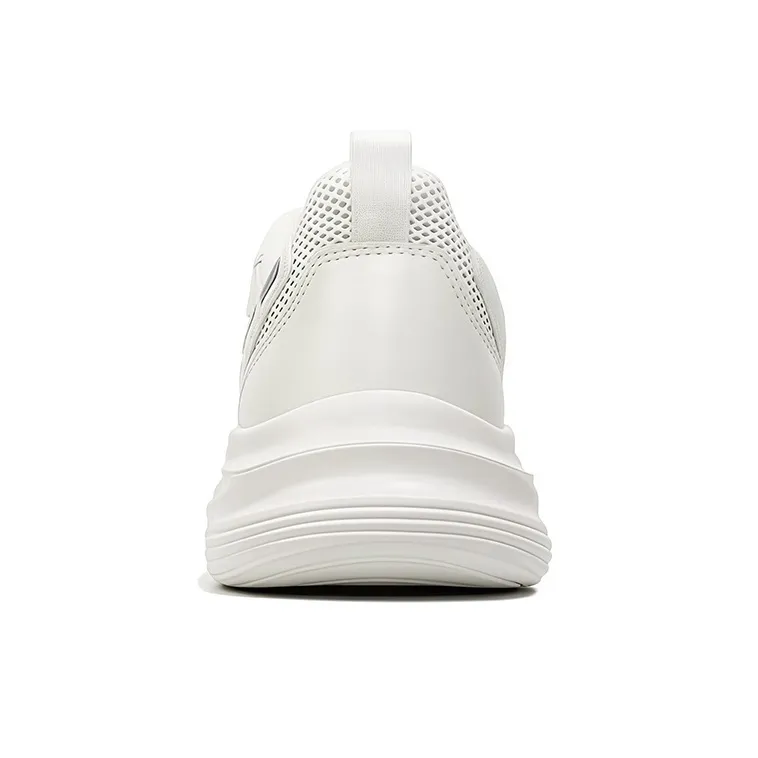 WARRIOR Running Shoes Unisex Low Top White/Light Gray-4