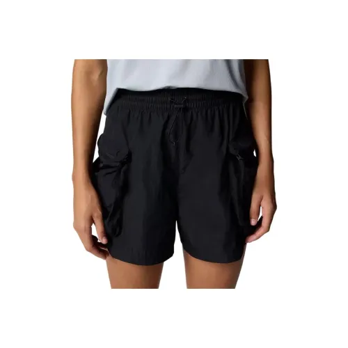 Columbia Elevated View Omni-Shade Omni-Shield Release Cargo Shorts Women's Black