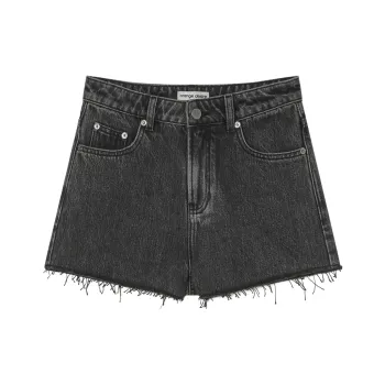 Orange Desire Denim Shorts Women's