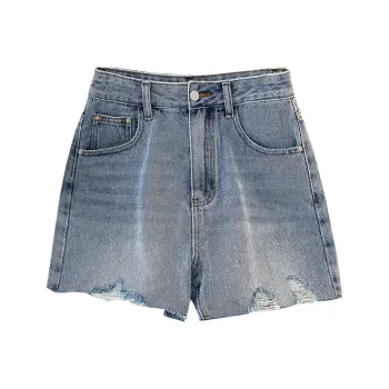 TOUCH Denim Shorts Women's Light Blue