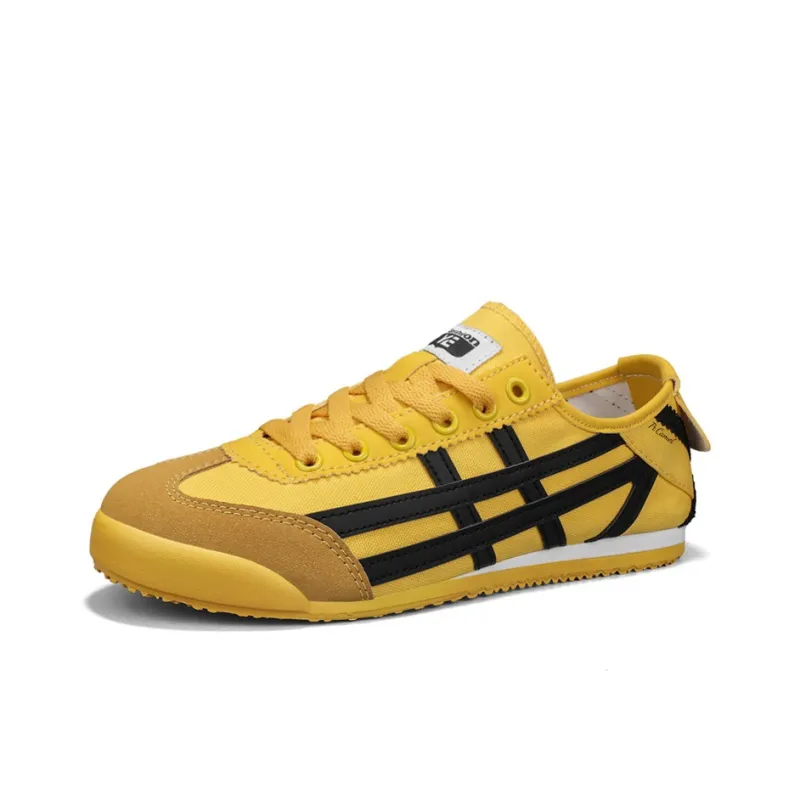 PROTECTCAMEL Slip Resistant, Abrasion Resistant, Lightweight Low Top Casual Shoes Unisex Yellow-1