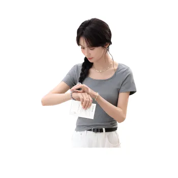 Alxnan T Shirts Women's Gray