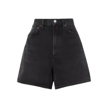 AGOLDE Denim Shorts Women's Black