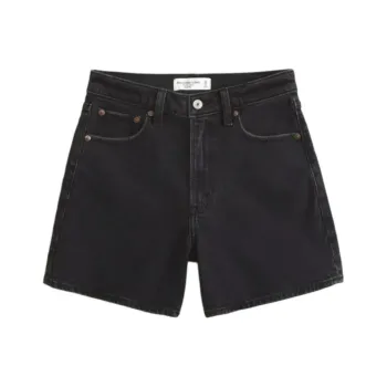 Abercrombie＆Fitch Denim Shorts Women's Black