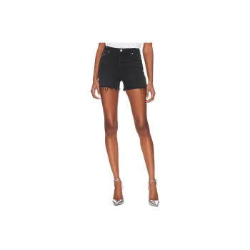 GRLFRND Denim Shorts Women's Gray