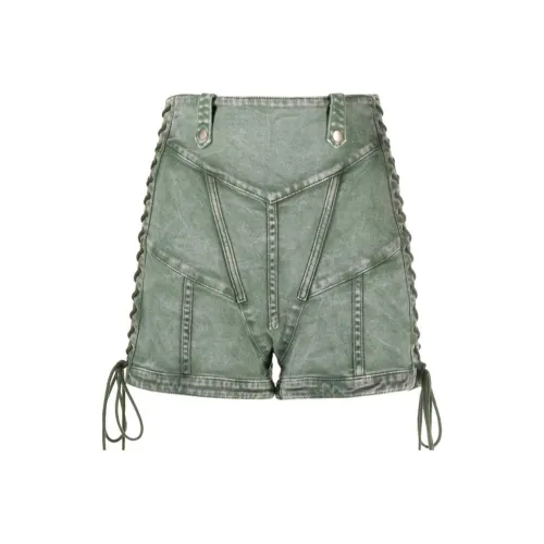 Jean Paul Gaultier High Waist Lace Up Shorts
