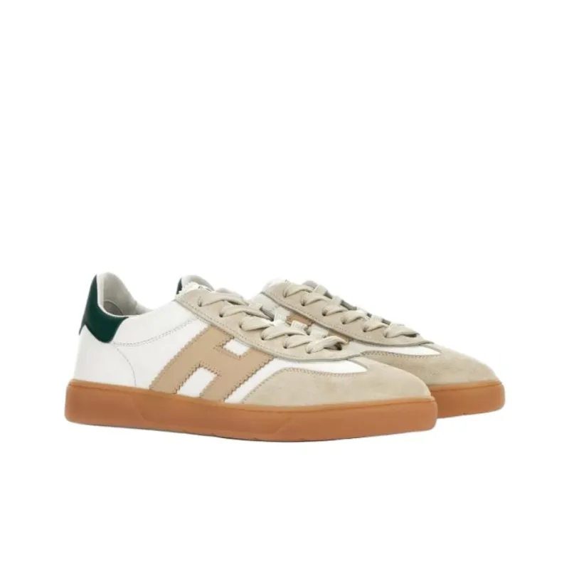 HOGAN Cool Low Top Skateboard Shoes Men's Brown-2
