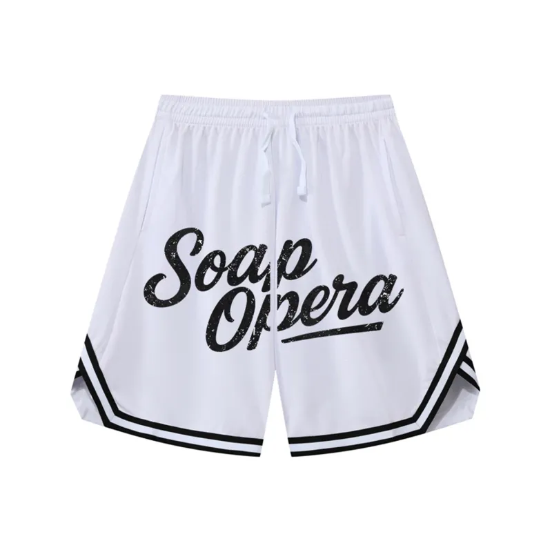 SOAP OPERA Basketball Shorts Unisex-4