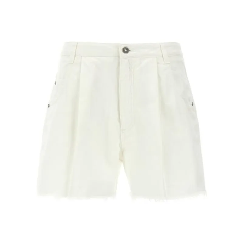 ERMANNO SCERVINO Denim Bermuda Shorts-0