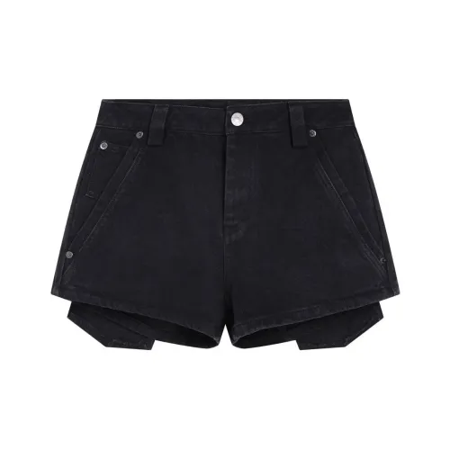 YJ1NGZYZJ Denim Shorts Women's Black