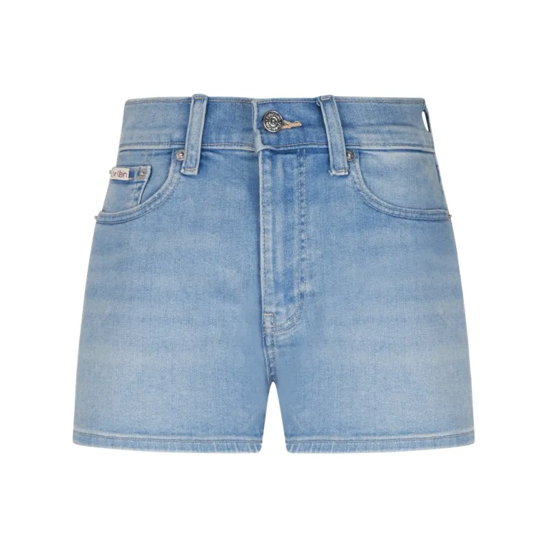 CALVIN KLEIN SS25 Denim Shorts Women's Denim Light Blue-0