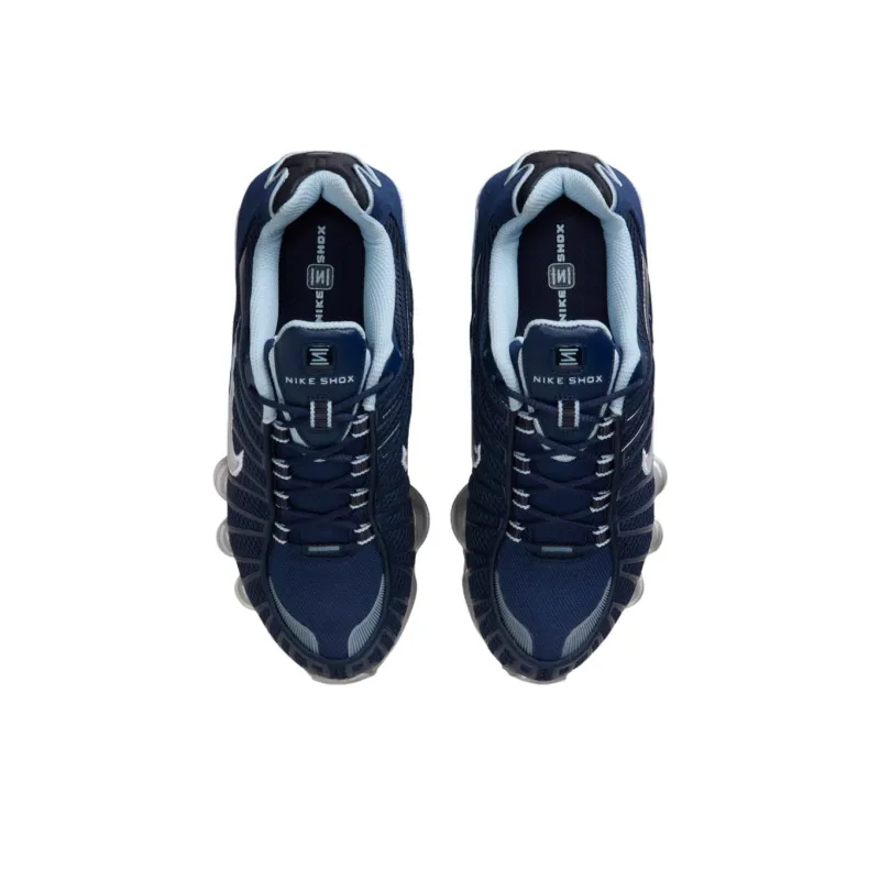 Nike Shox TL Series Low Top Running Shoes Women's Blue-2
