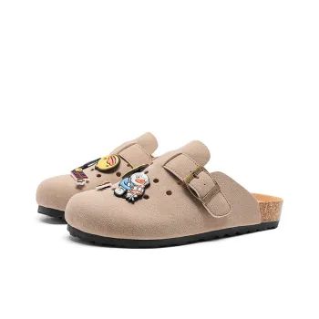 B.Duck Summer Citywalk Collection Slip Resistant Abrasion Resistant Odor Resistant Quiet Closed Toe Slippers Women's