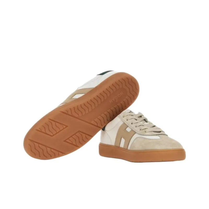 HOGAN Cool Low Top Skateboard Shoes Men's Brown-5