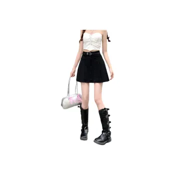 Si Bei'er Denim Short Skirts Women's