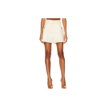 VERONICA BEARD Denim Shorts Women's White