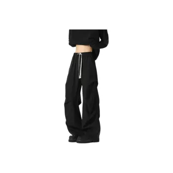 HANDAIWEI Casual Pants Unisex Black