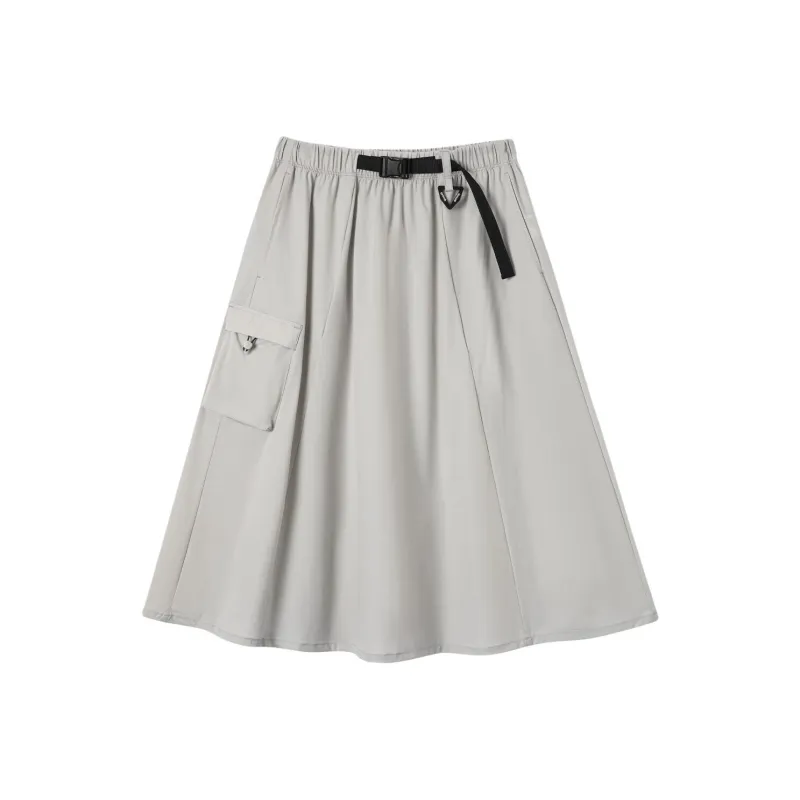 OUTDOOR PRODUCTS Casual Long Skirt Women's Numbers Mist Gray-0