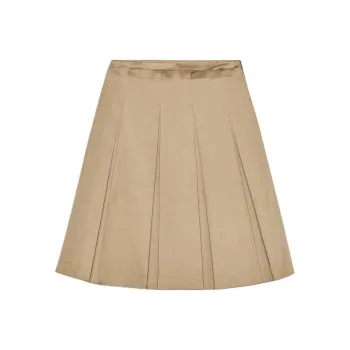 ZARA Casual Long Skirt Women's Brown/Dark Taupe