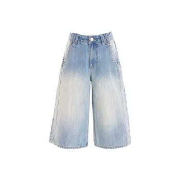 ZXZA Denim Shorts Women's Blue