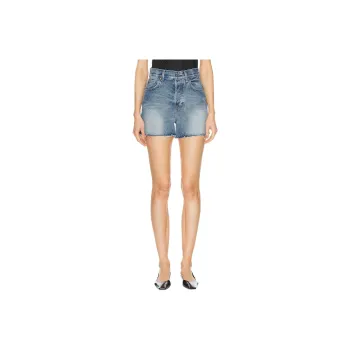 GRLFRND Denim Shorts Women's Blue