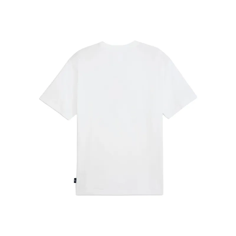 PUMA GRAPHICS MARATHON T Shirt Unisex White-1
