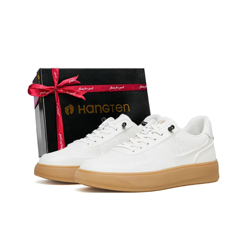HANG TEN Slip Resistant Low Top Skateboard Shoes Men's-0