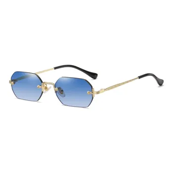 SOMAN Metal Square Sunglasses Unisex