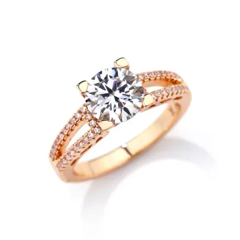 Gingerford Moissanite Rings Women's