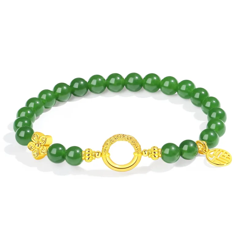 CMFY Cinnabar Jade Bracelets Unisex-6