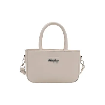TOUTSEUL YOLO PU One Shoulder Handbag Women's White/Silver/Black/Khaki/Brown