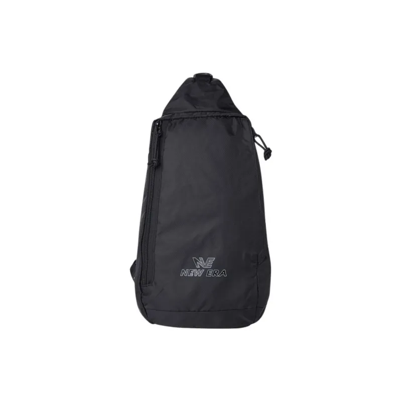 New Era Fabric Sling Bag Unisex Black/Gray-0