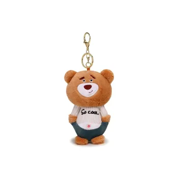 Jinnew Polyester+Alloy Keychains Unisex 15cm Height