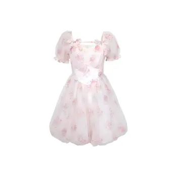 DOSOHEB Short Sleeved Dress Women's