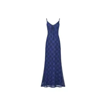 PAZZO Slip Dresses Women's Blue
