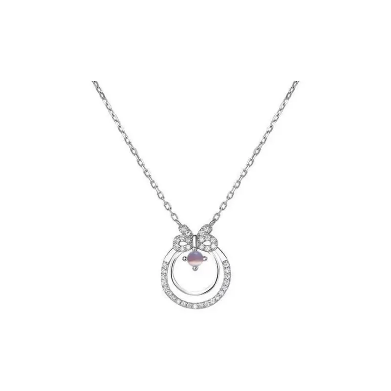 Regalrose S925 Silver Necklaces Women's Silver-0
