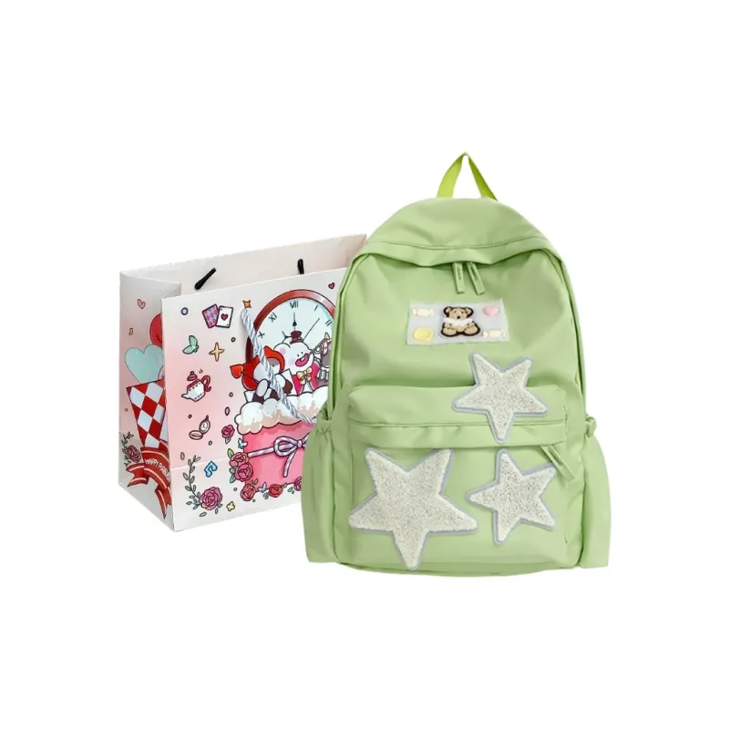MOM'S HELPER Composite Cloth Backpack Women's Multicolor-8