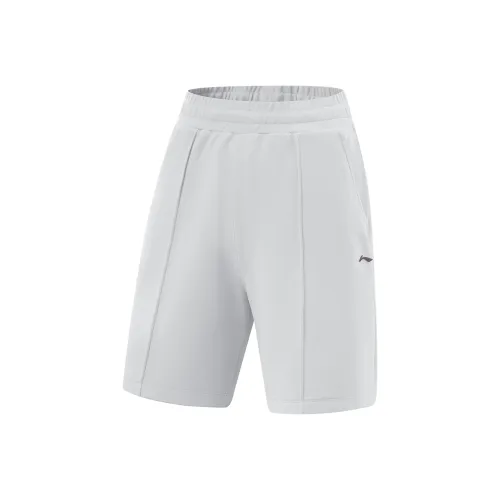 LiNing Fitness Series Sports Shorts Women's Calm Gray
