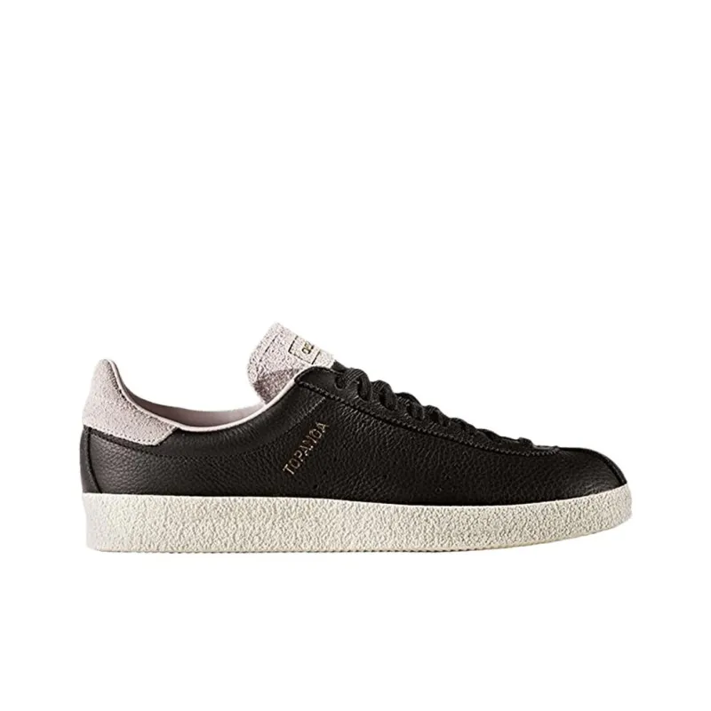 Adidas Originals Topanga Anti Slip Wear Resistant Low Top Skateboard Shoes Men's Black-1