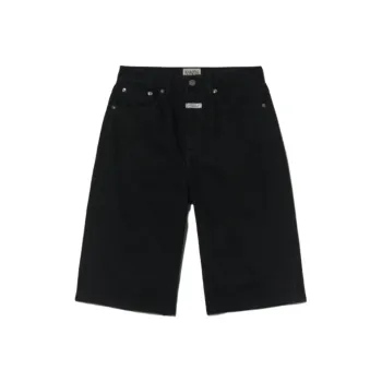 MARITHE FRANCOIS GIRBAUD SS25 Denim Shorts Women's Black