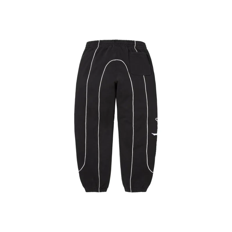 Supreme Curve Piping Track Pants-1