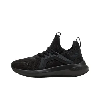 PUMA Anti Slip Wear Resistant Low Top Casual Running Shoes Women's Black