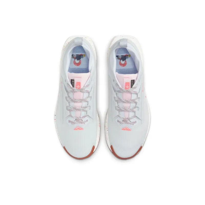 Nike React Pegasus Trail 5 Gore Tex Pure Platinum Football Grey Pink Foam White Women's-2