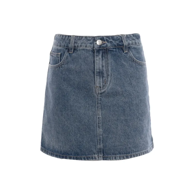 JESSYLINE Denim Short Skirts Women's-3