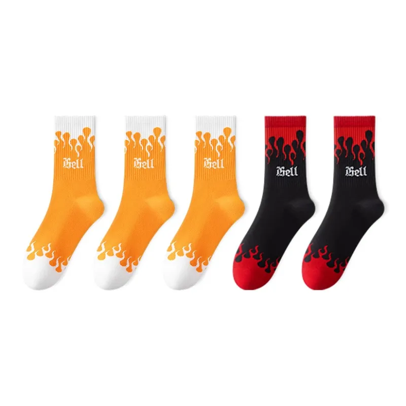 LUOLIAN Basketball Socks Men's 5 Pack-7