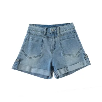 Mu Xiao Xin Denim Shorts Women's