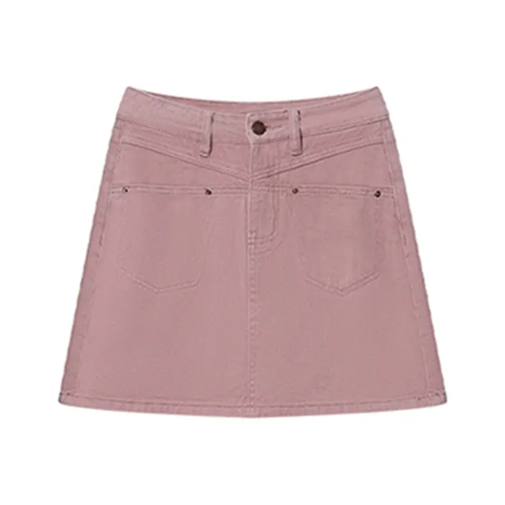 Kazakhstan Denim Short Skirts Women's-0