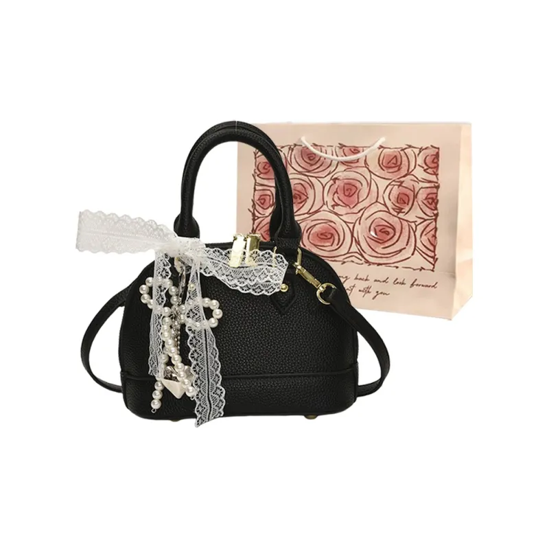 VERADONNA PU Handbag Women's White/Pink/Yellow/Red/Black-16