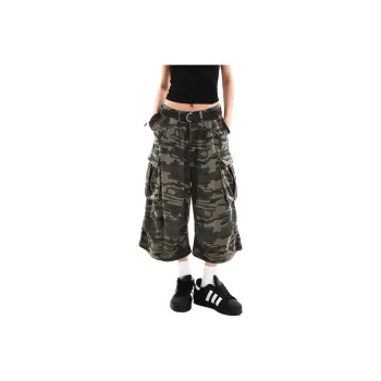 NHZN Cargo Shorts Women's Camouflage