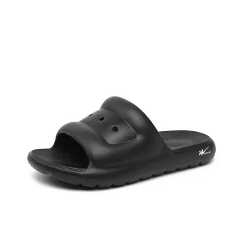 DOUBLE STAR 88 Quiet Slip Resistant Slide Slippers Men's Black
